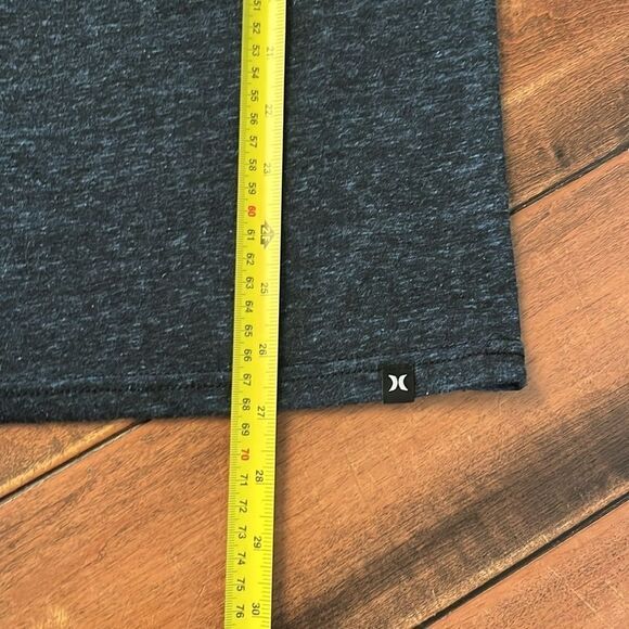 Hurley Lightweight Logo T-shirt Heathered Blue Medium - Picture 6 of 8